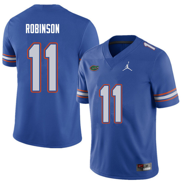 Jordan Brand Men #11 Demarcus Robinson Florida Gators College Football Jerseys Sale-Royal